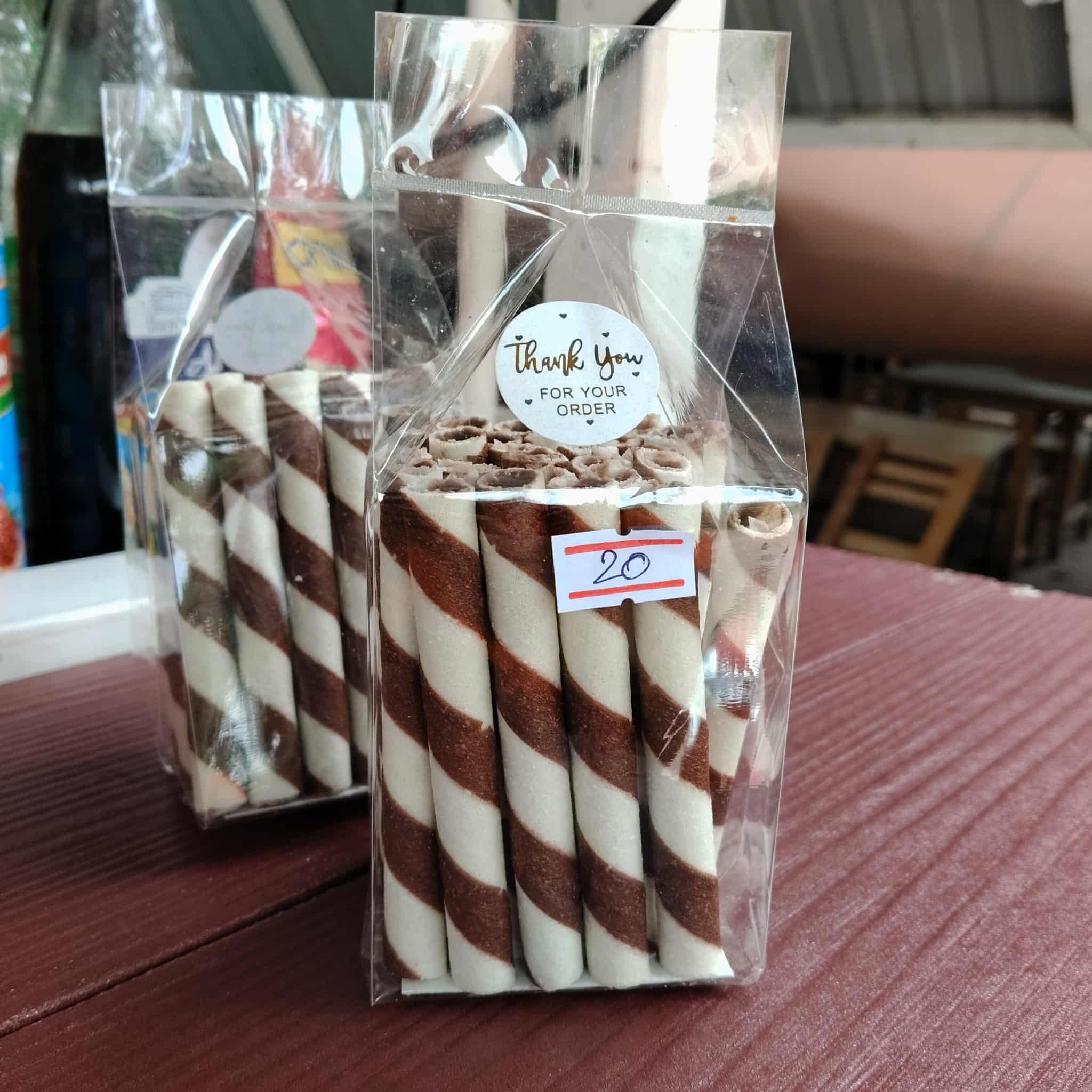ขนมสอดไส้ช็อกโกแลต